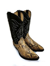 Tony Mora Python Cowboy Boots