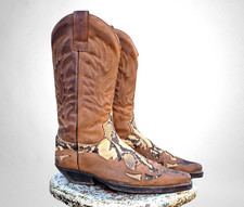 Stivali pelle pitone camperos