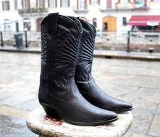 Stivale Pelle Texano Vintage