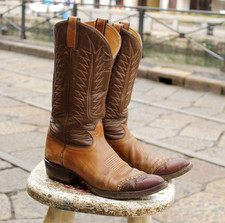 Stivale Pelle Texano Vintage